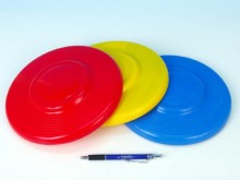Létající talíř plast průměr 23cm mix barev 12m+