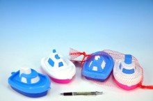 Loď/člun do vany plast 14cm 2ks v síťce 24m+