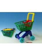 Nákupní vozík/košík plast 31x59x40cm