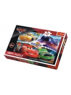 Puzzle Cars 3 Disney  41x27,5cm 160 dílků v krabici 29x19x4cm