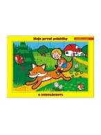 Puzzle deskové O Budulínkovi 26x17cm 24 dílků Moje první pohádky