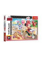 Puzzle Minnie na pláži/Disney Minnie 200 dílků 48x34cm v krabici 33x23x4cm