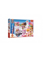 Puzzle Paw Patrol/Tlapková patrola Skye v akci 41x27,5cm 100 dílků v krabici 29x19x4cm