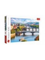 Puzzle Praha, Česká Republika 500 dílků 48x34cm v krabici 40x27x4,5cm