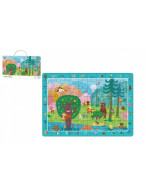 Puzzle Přátelé z lesa 45x31cm 80 dílků v krabici 25x16x6,5cm