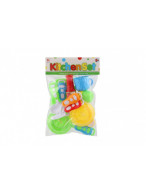 Sada nádobí plast v sáčku 18,5x26x6cm