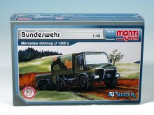 Stavebnice Monti System MS 30 Bundeswehr Mercedes Unimog 1:48 v krabici 22x15x6cm