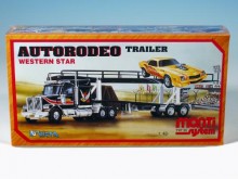 Stavebnice Monti System MS 39 Autorodeo Trailer Western star 1:48 v krabici 32x20x7,5cm